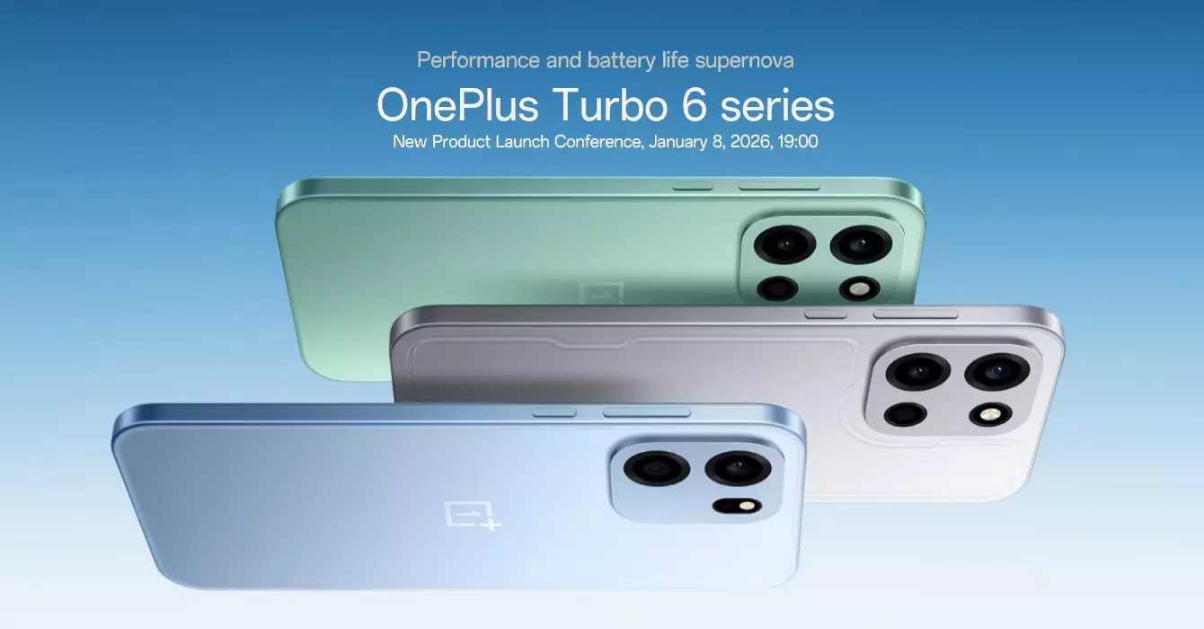 OnePlus Turbo 6 and OnePlus Turbo 6V series launch date