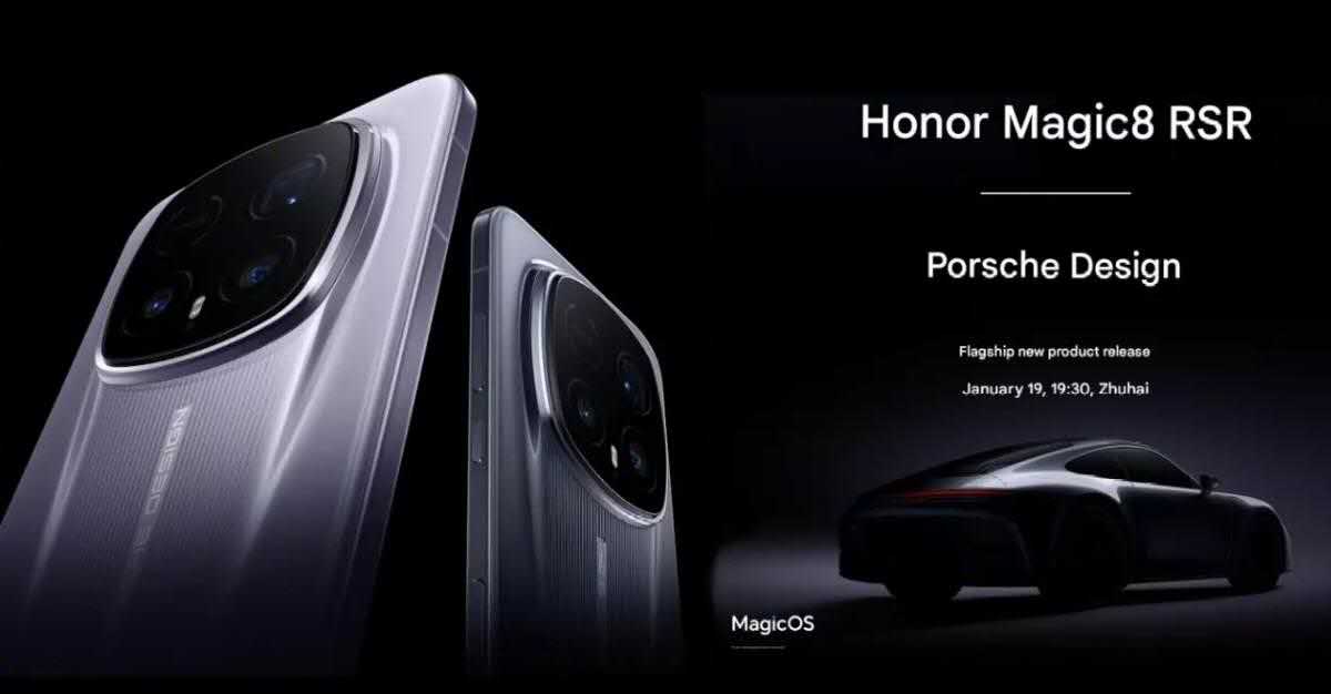 Honor Magic 8 RSR Porsche Design launched in China