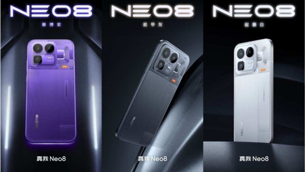 Realme Neo 8 all Colors