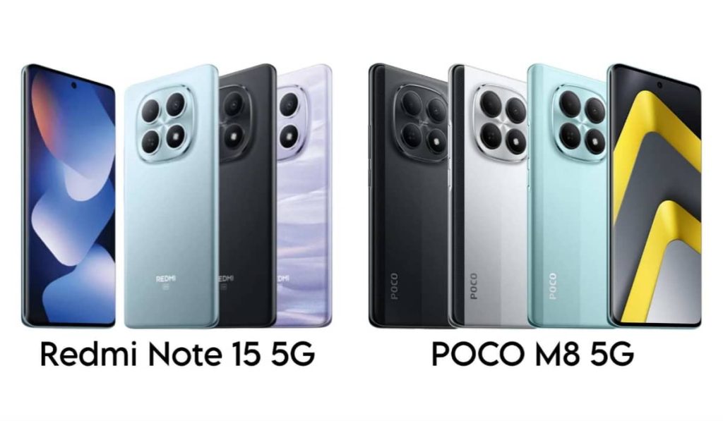redmi note 15 vs poco m8