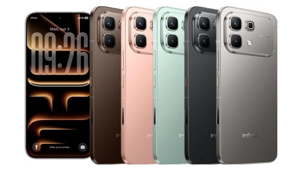 Infinix Note 60 Design and Colours
