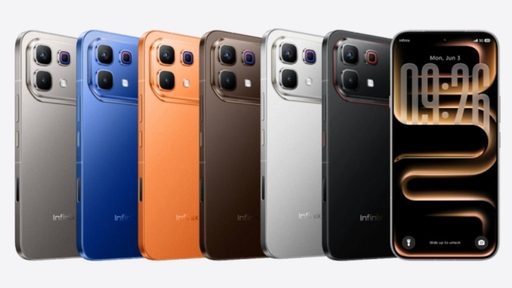 Infinix Note 60 Pro Design and Colours