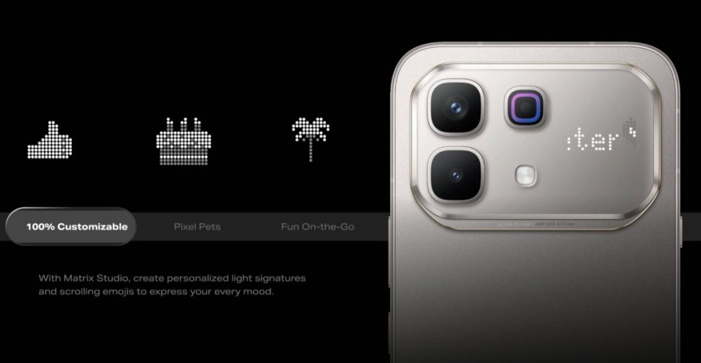 Infinix Note 60 Pro matrix display