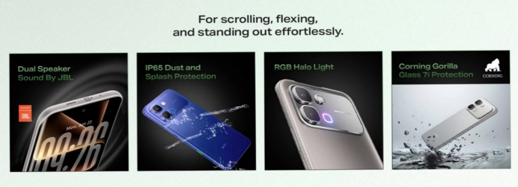 Infinix Note Edge 5G Other Features