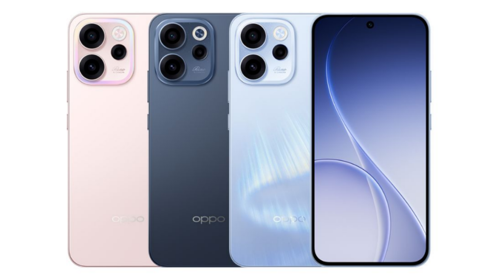 Oppo Reno 15F Nepal Design and Colours