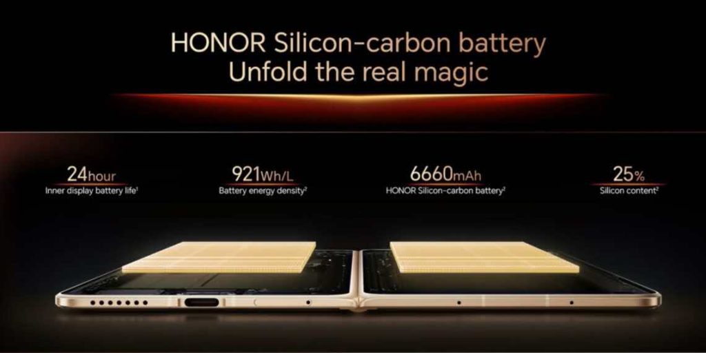 Honor Magic V6 Battery