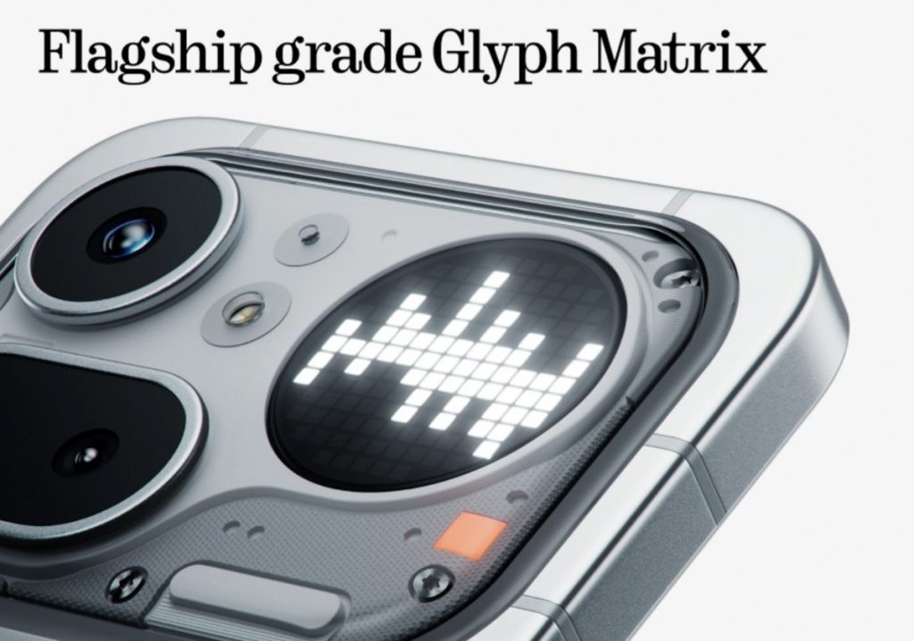 Nothing Phone (4a) Pro Glyph Matrix Display