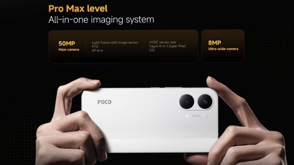 POCO X8 Pro Max Launched with Dimensity 9500s, 1.5K 120Hz AMOLED Display & 8500mAh Battery 3 POCO X8 Pro Max Camera