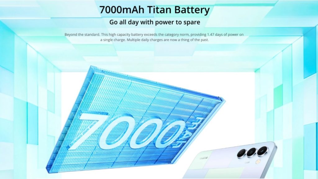 Realme P4 Lite 5G Battery