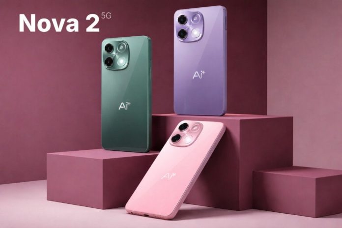 Ai+ Nova 2 5G Launched in India with 6000mAh Battery, 50MP Camera & 6.75 120Hz Display