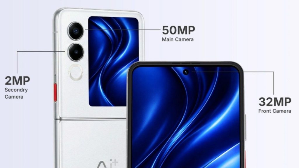 Ai+ Nova Flip 5G Launched in India with 6.9" AMOLED, Dimensity 7400X, 50MP Camera & 4,325mAh Battery 3 Ai+ Nova Flip 5G Camera