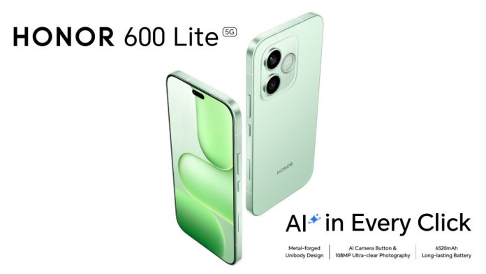 Honor 600 Lite Launched in Nepal with 6.6″ AMOLED Display, Dimensity 7100 Elite, 108MP Camera & 6520mAh Battery