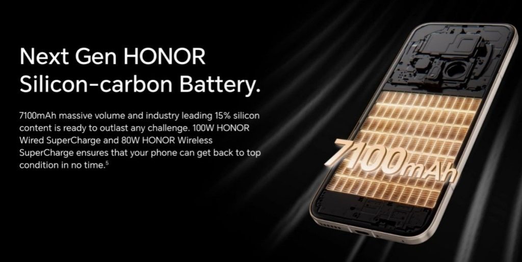 Honor Magic 8 Pro Battery