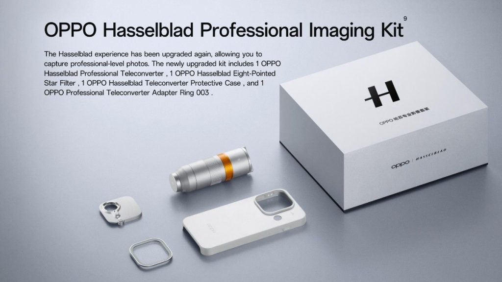 OPPO Find X9s Pro Hasselblad Professional Imaging Kit