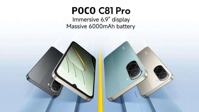 Poco C81 Pro Price in Nepal, Specifications and Availability