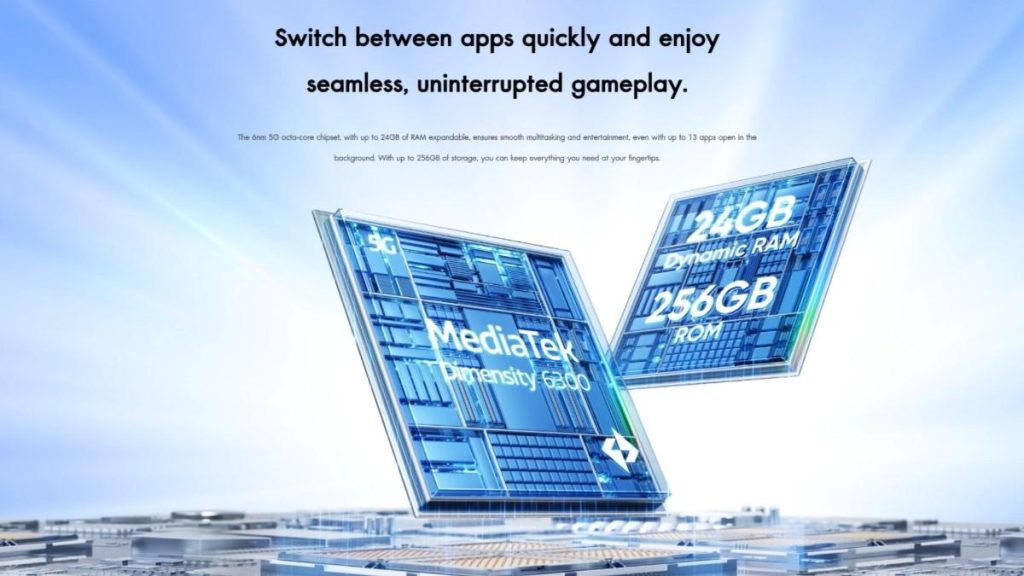Realme C100 5G Chipset