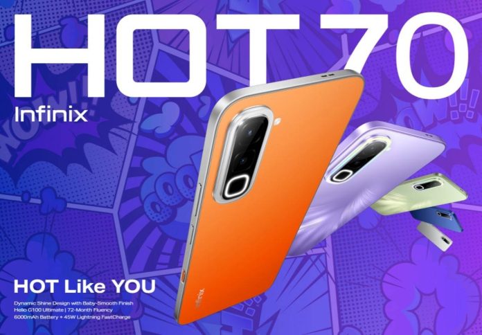 Infinix Hot 70 Price in Nepal, Specifications and Availability