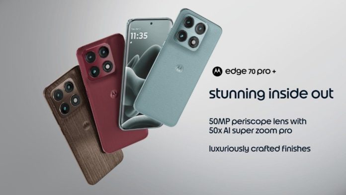 Motorola Edge 70 Pro+ Launched With Dimensity 8500 Extreme Chip, 144Hz AMOLED Display, 50MP Telephoto Camera and 6,500mAh Battery - Price and Specifications
