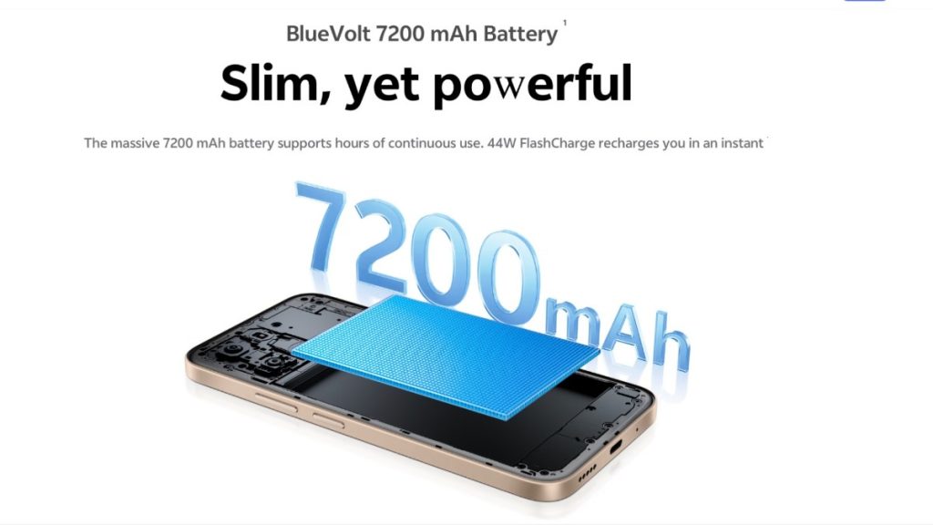 Vivo T5 Launched With Snapdragon 6s 4G Gen 2, 50MP Camera & Massive 7,200mAh Battery 4 Vivo T5 Battery
