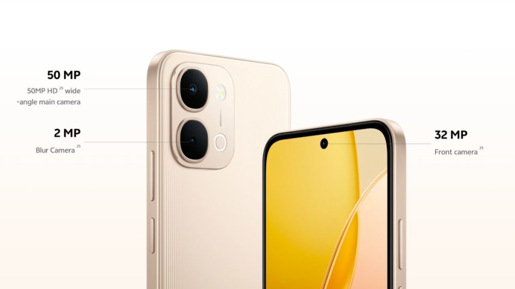 Vivo T5 Launched With Snapdragon 6s 4G Gen 2, 50MP Camera & Massive 7,200mAh Battery 3 Vivo T5 Camera